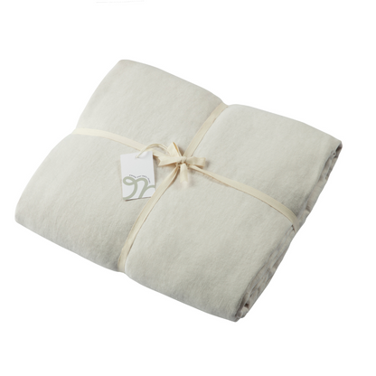King Linen Fitted Sheet Moon Beam