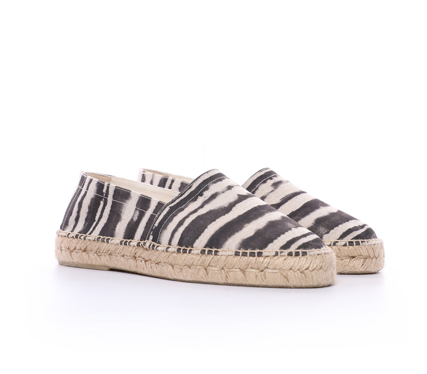 Anitz Tie & Dye Black Espadrille/Sandal (men)