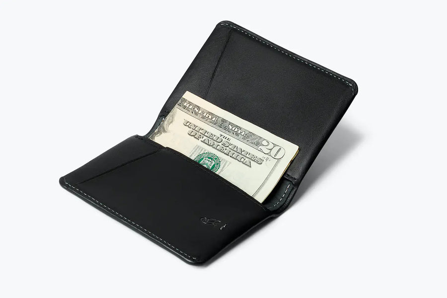Slim Sleeve Wallet RFID Premium - Black