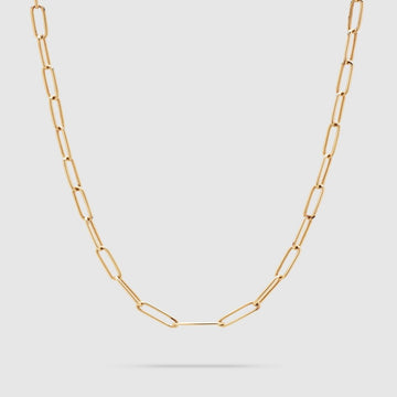 Box Chain Gold 925 Sterling Silver/9K Gold 16