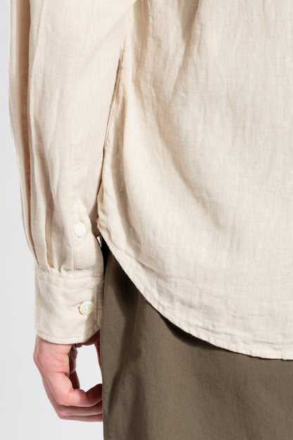 Oatmeal Thorsten Cotton Linen Shirt