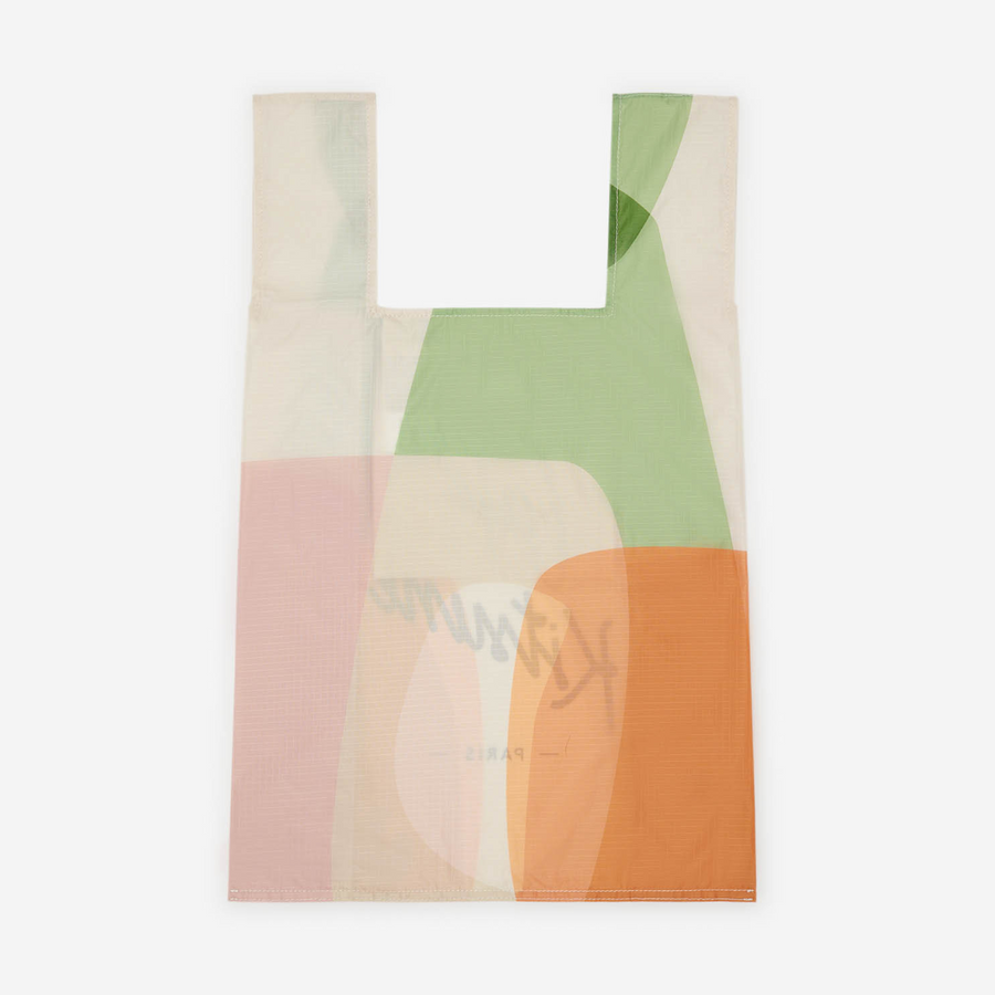 Kitsune x Cafe Ripstop Shopper Bag Multico Design U