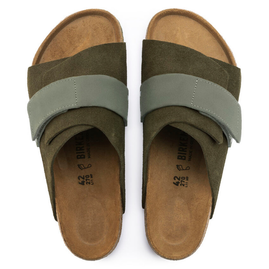Kyoto Suede Leather Thyme (men)