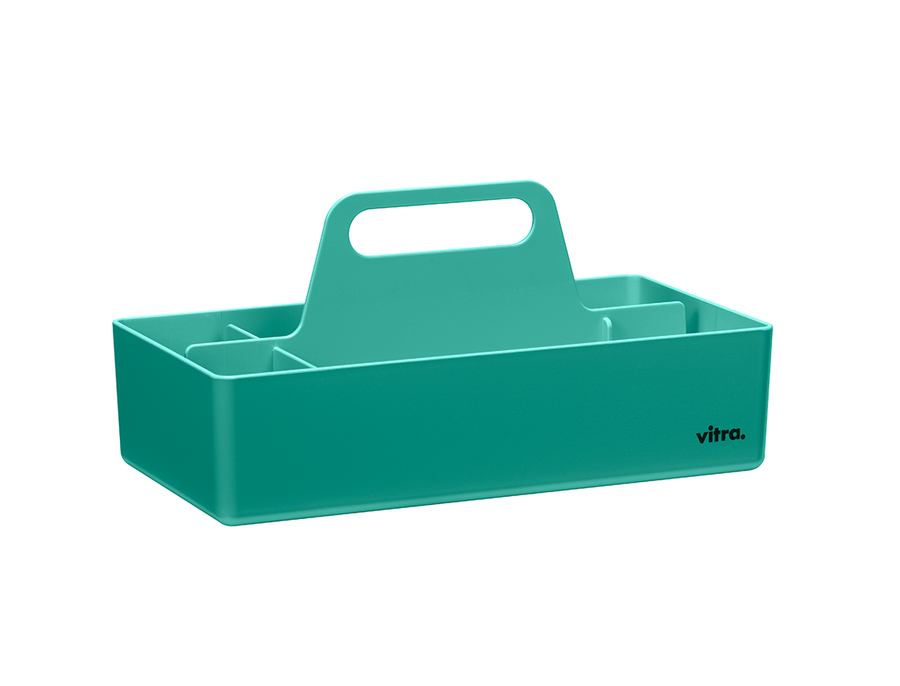 WorKit, Toolbox Clear Turquoise RAL1905045 with Vitra Logo