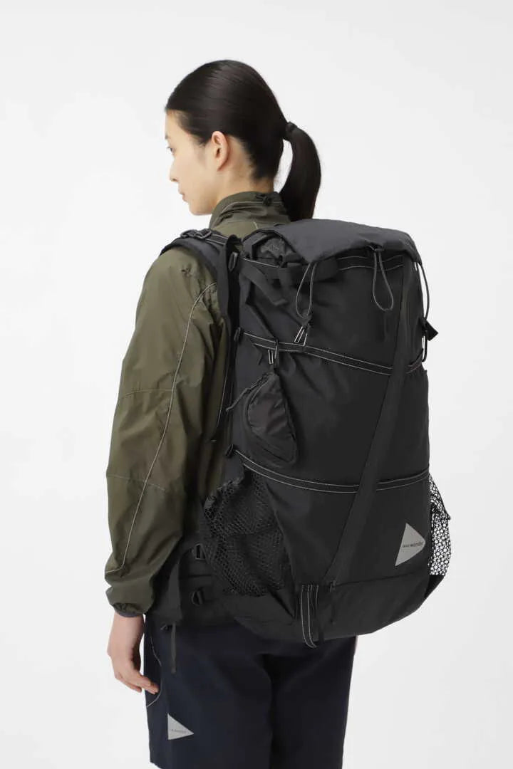and wander X Pac 45L Backpack Black 2