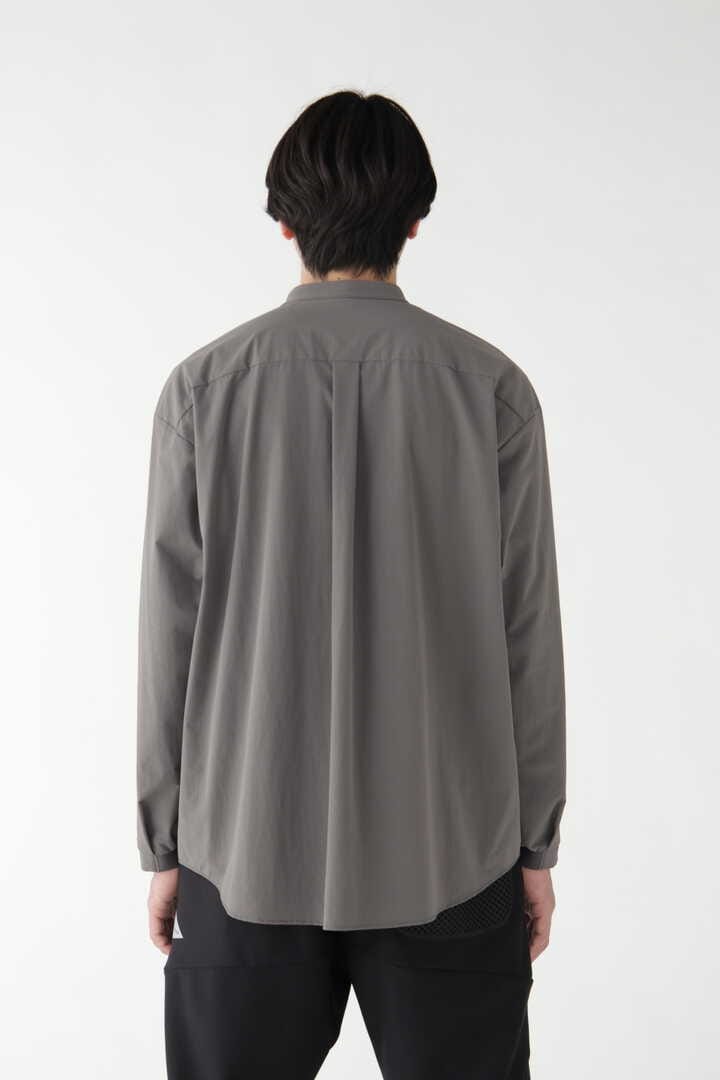 Light W Cloth Pullover Shirt Gray