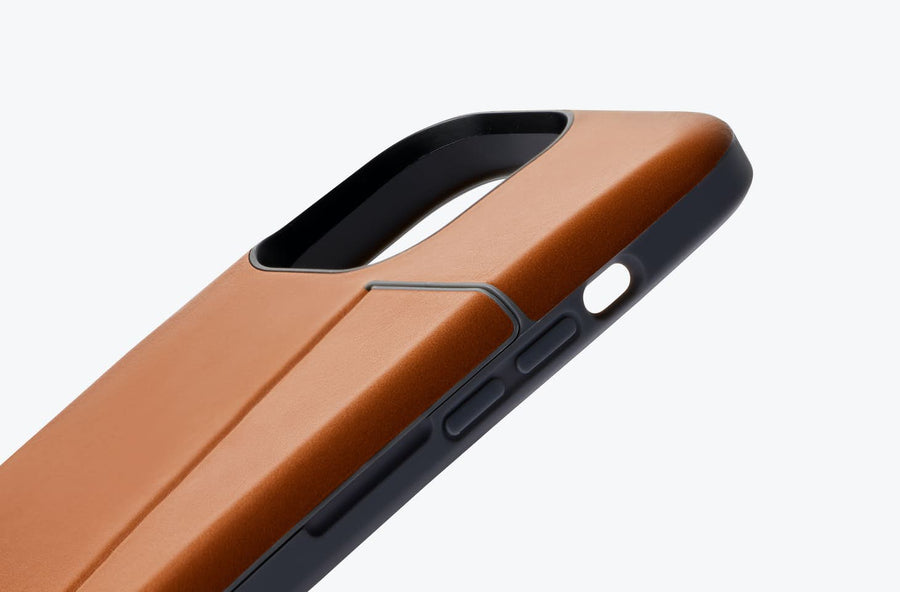 Phone Case 3 card iPhone 13 Pro - Terracotta