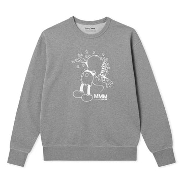 Wood Wood X Disney 2020 Hugo Sweatshirt Grey Melange