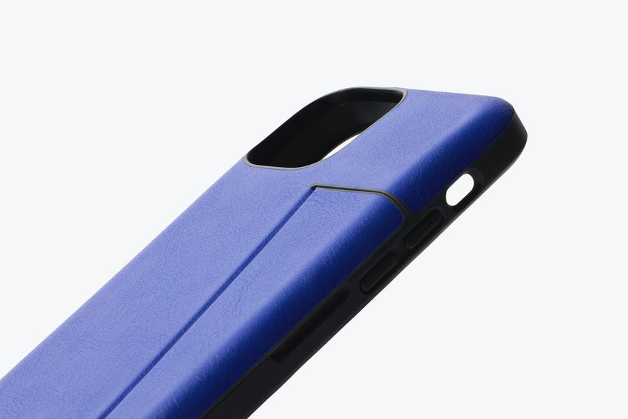 Phone Case 3 card iPhone 13 Mini - Cobalt