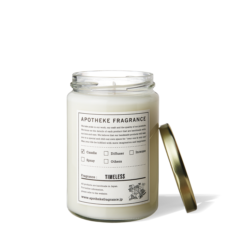 Glass Jar Candle Timeless