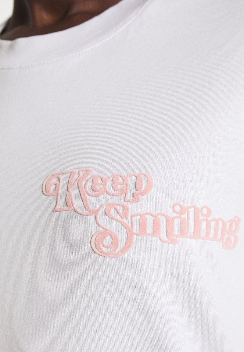 POPINCOURT KEEP SMILING T-shirt Storm Light (women)