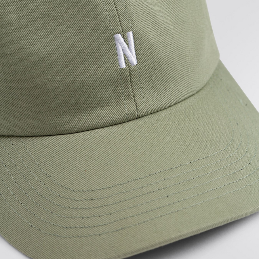 Twill Sports Cap Unwashed Green