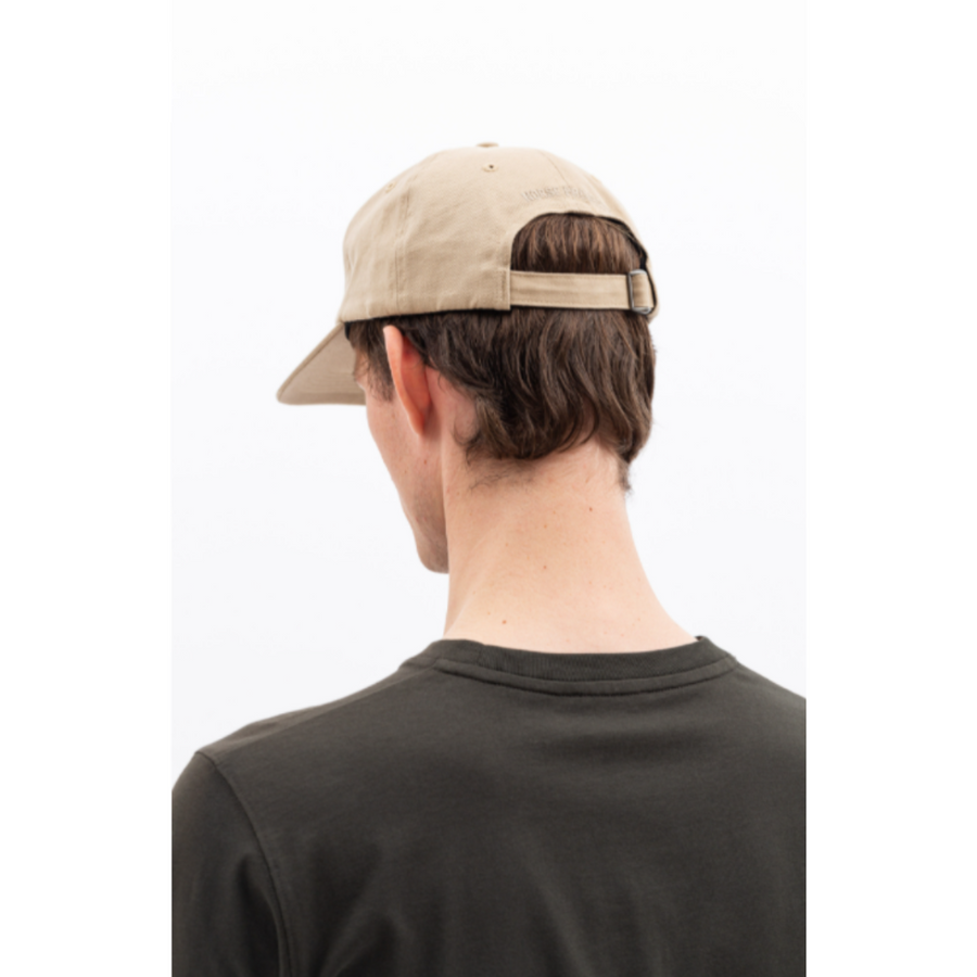 Twill Sports Cap Marble White