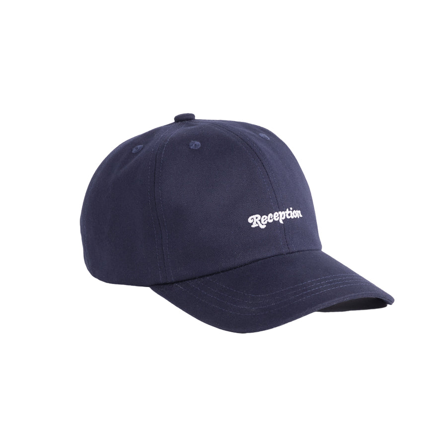 Cap 6 Panel Hat Adjustable Fit Dark Navy OS