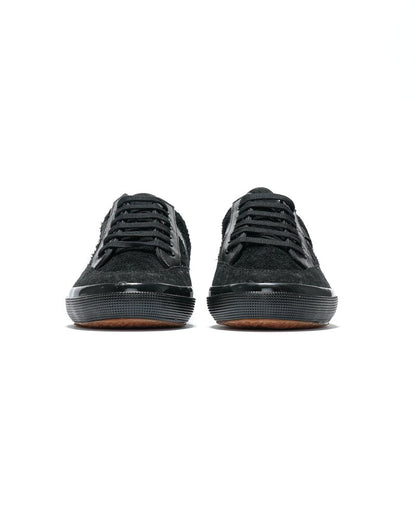 superga x engineered garments 3420 mil low leather - full black (unisex)