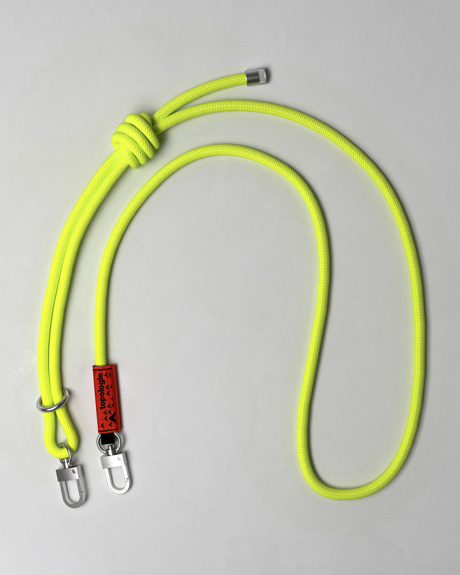 Wares Strap 8.0mm Rope Strap Neon Yellow Solid