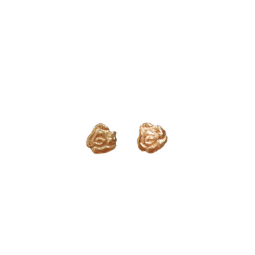 Roses GoldPlated Brass Earrings