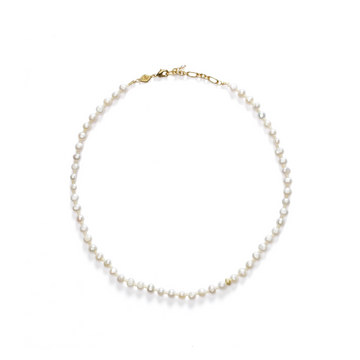 Petit Stellar Pearly Necklace Gold