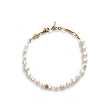 Stellar Pearly Bracelet Gold