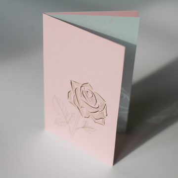 Card Mini Rose