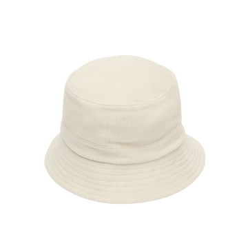 Cotton Corduroy Bucket Hat Stone