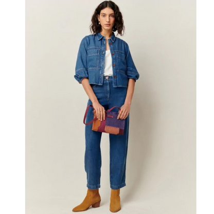 Denim Blue Leone Chemise