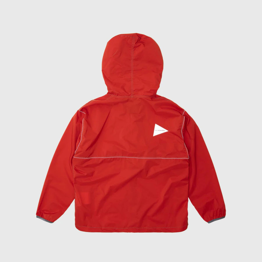 and wander Pertex Wind Jacket Red 2