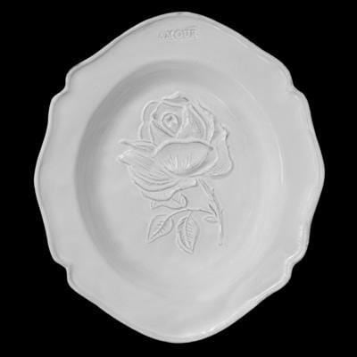 Fleurs Soup Plate