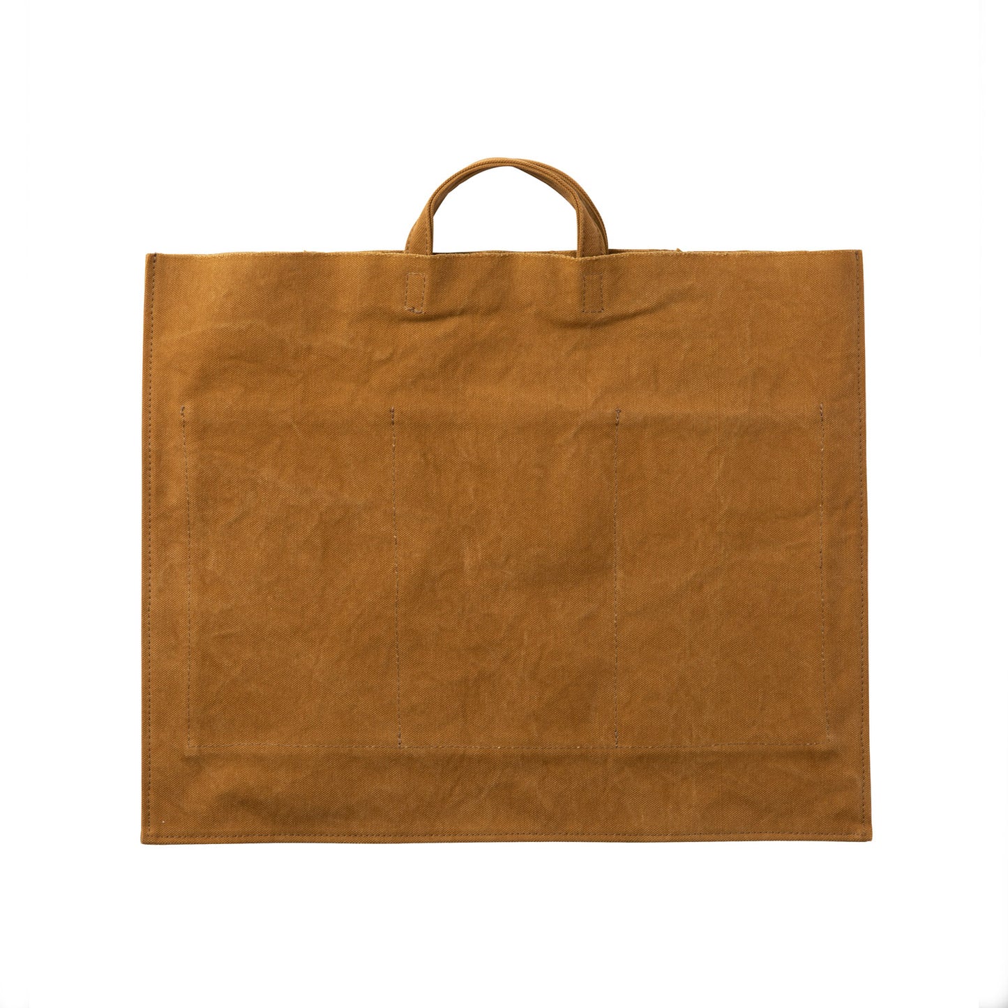 Canvas 6P Flat Tote Mustard