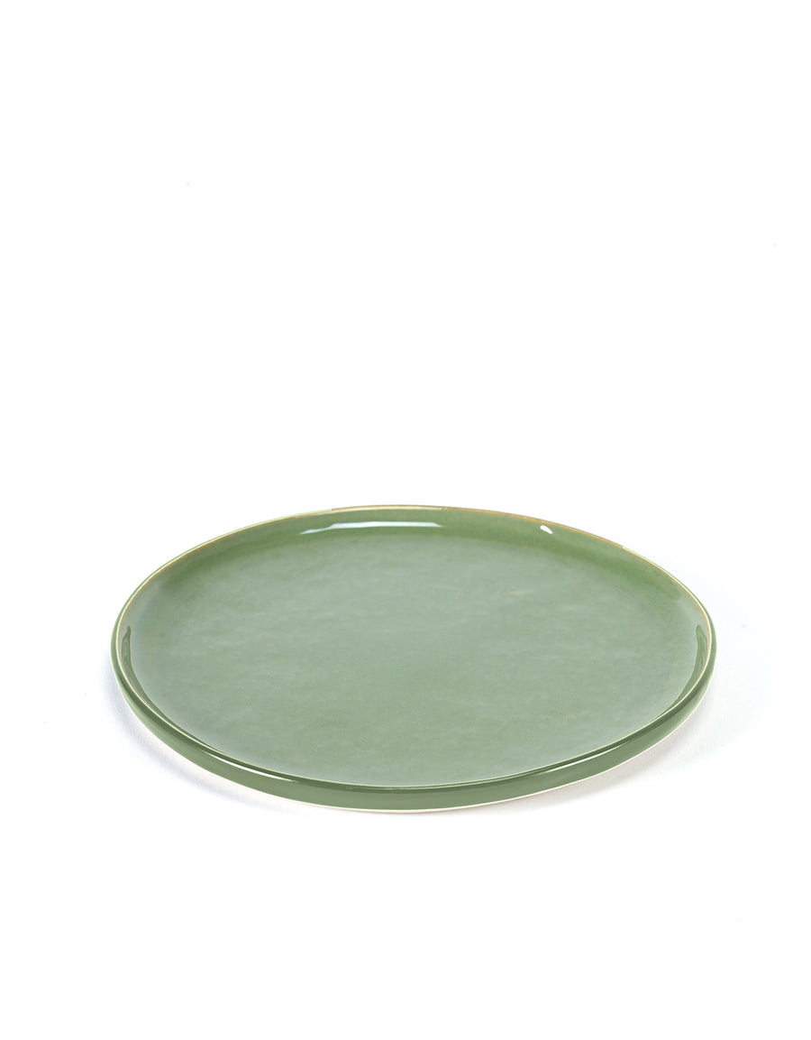 Plate X small Green