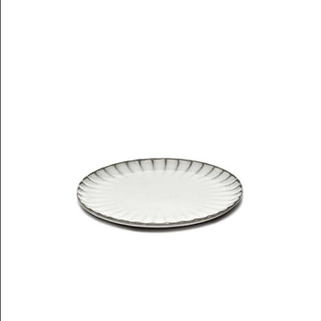 Plate Inku S L18xW18xH1.7cm White