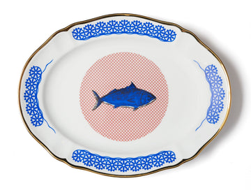 Oval Platter Fish