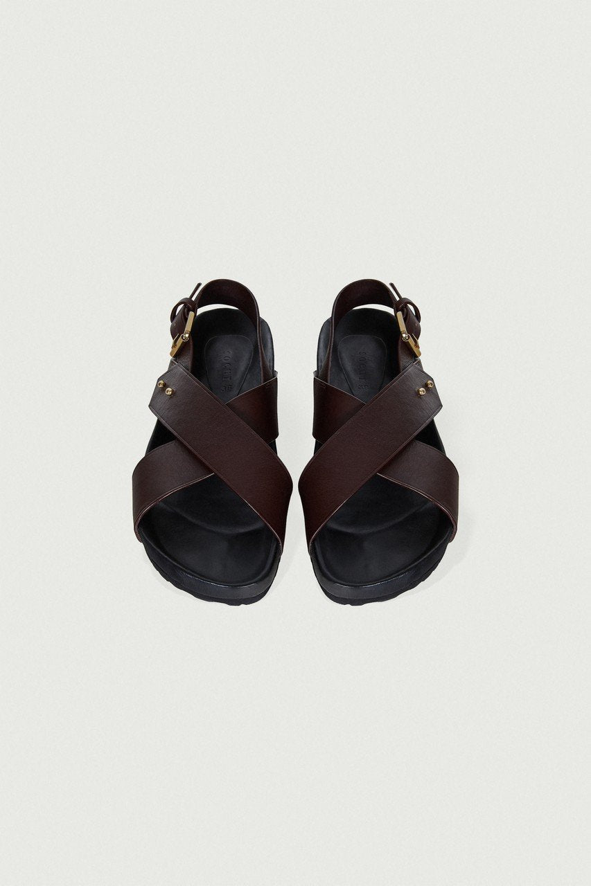 Olaf Shoes Marron Fonce