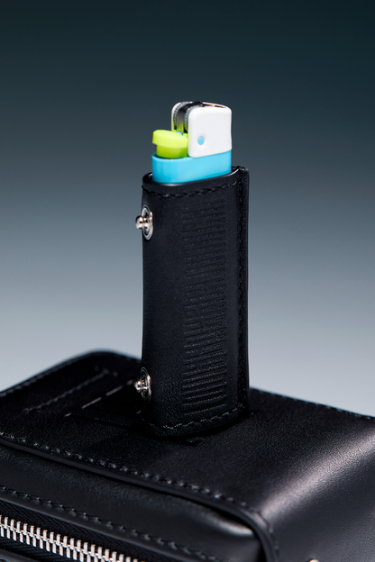 Paper Clip Cigarette Bag Black