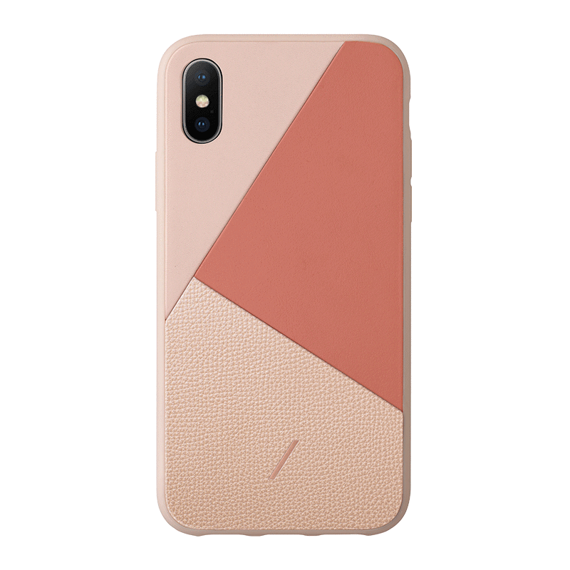 Clic Marquetry iPhone XS Case Rose
