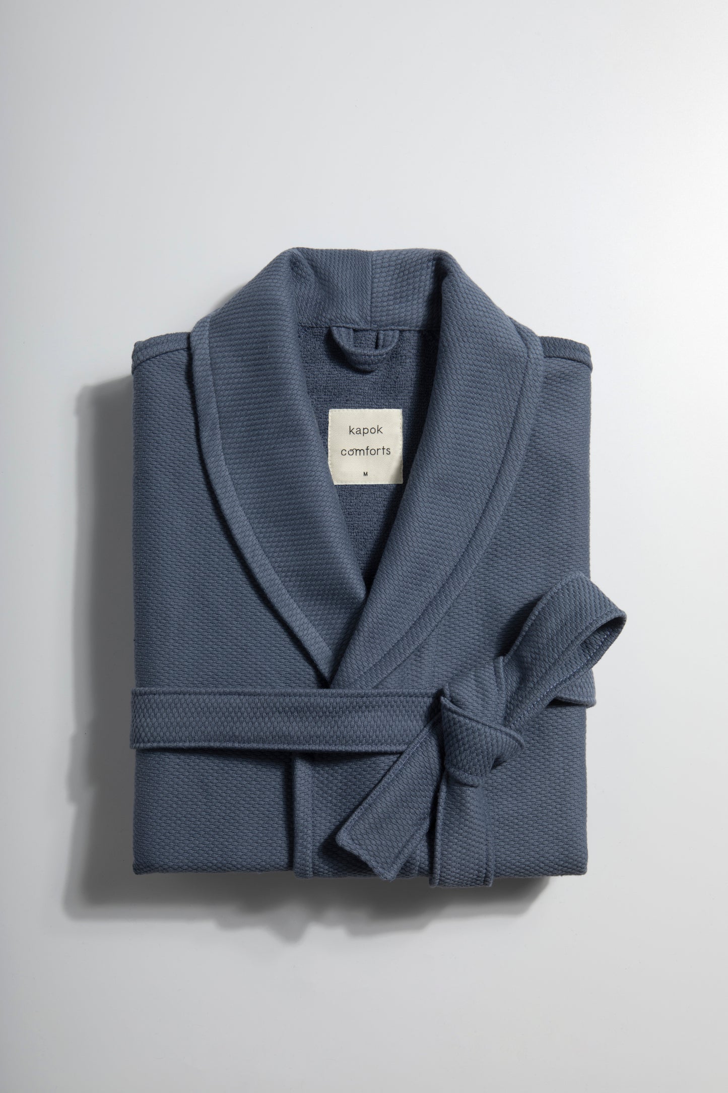 Cobble Bathrobe Blue