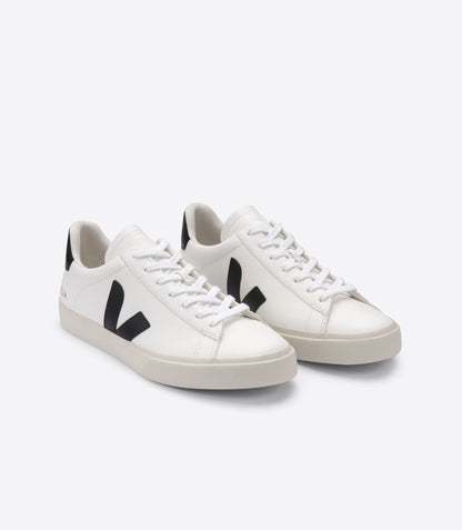 Campo Chromefree Leather-Extra-White Black  (unisex)