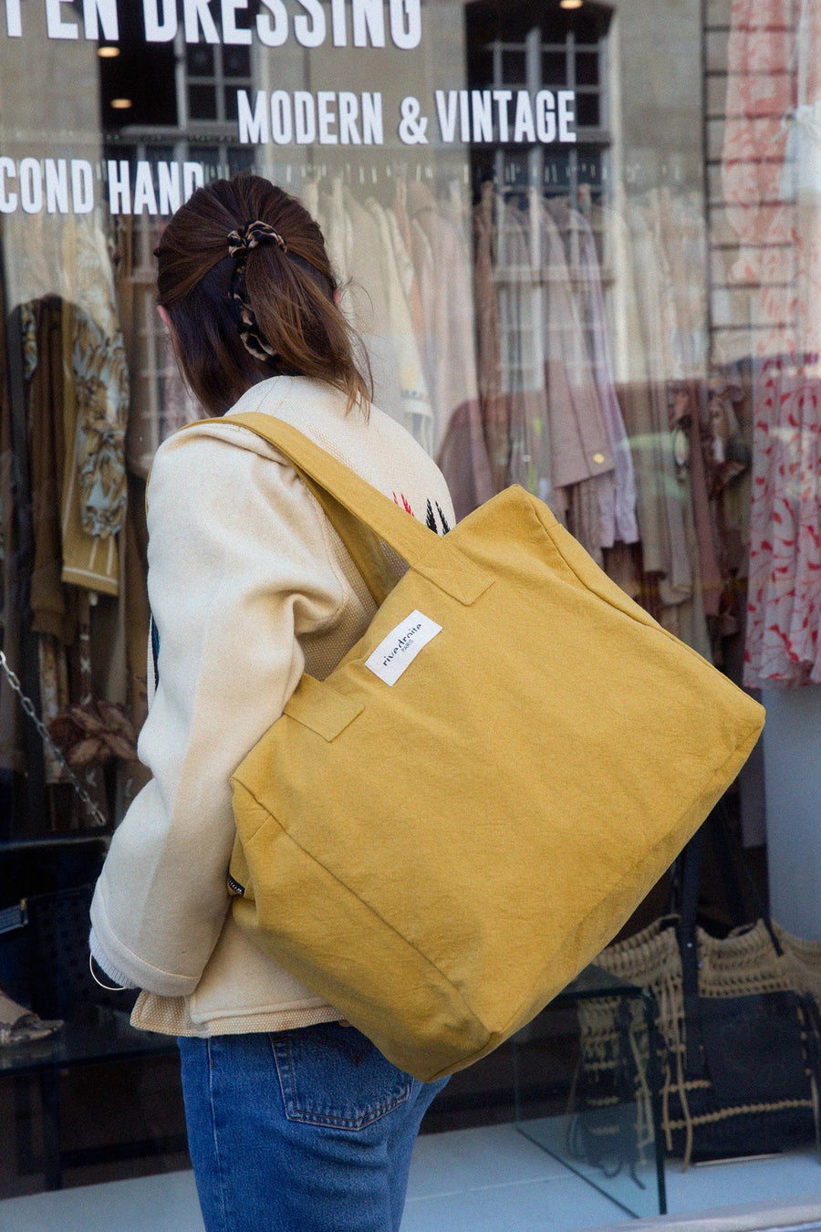 Celestins - The 24H Recycled Cotton Bag Mustard