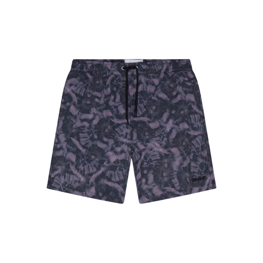 Black Purple Noden Swimshort