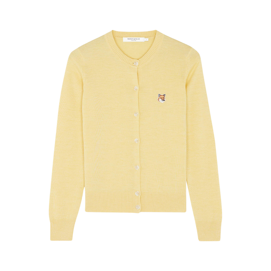 Fox Head Patch Adjusted R-Neck Soft Yellow (women)