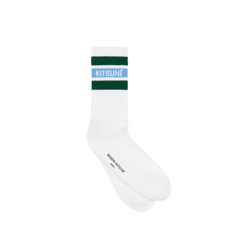 Striped Sporty Socks Deep Green (unisex)