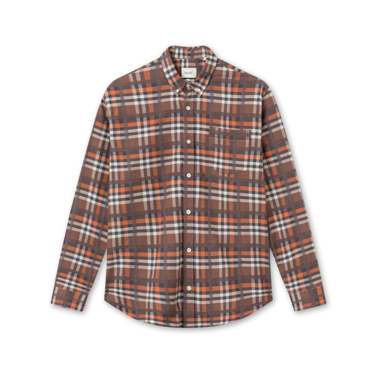 Island Shirt Brown Check