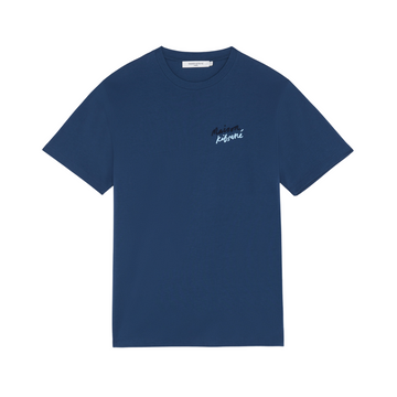Mini Handwriting Classic Tee-Shirt Blue Denim (men)