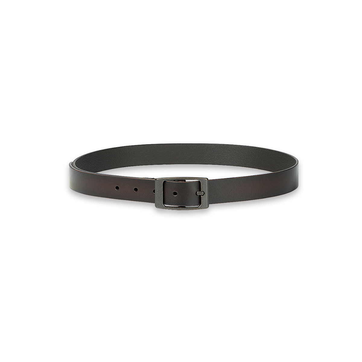 Rion Leather Belt Dk. Brown