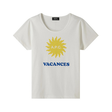 T-Shirt Vacances F White (women)