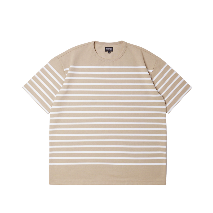 Pontus T-Shirt Rachel Knit Sand / White