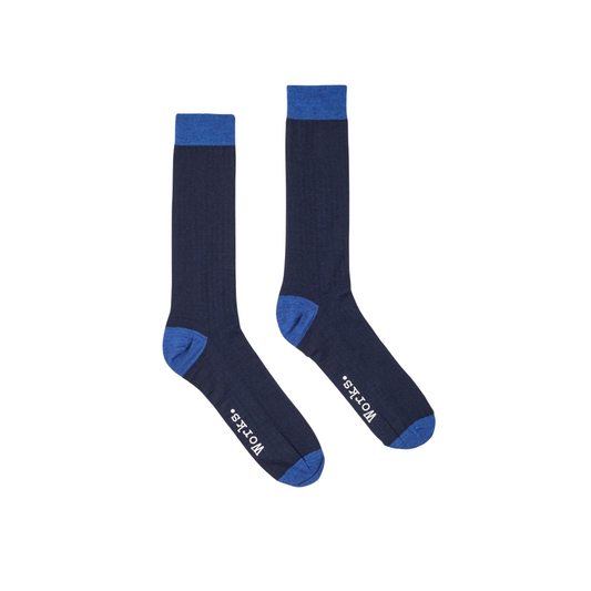 Navy Merino Classic Sock