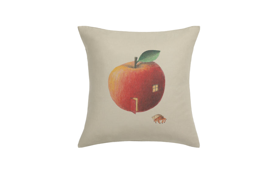Kapok Comforts x MMB Apple Home Cushion Natural