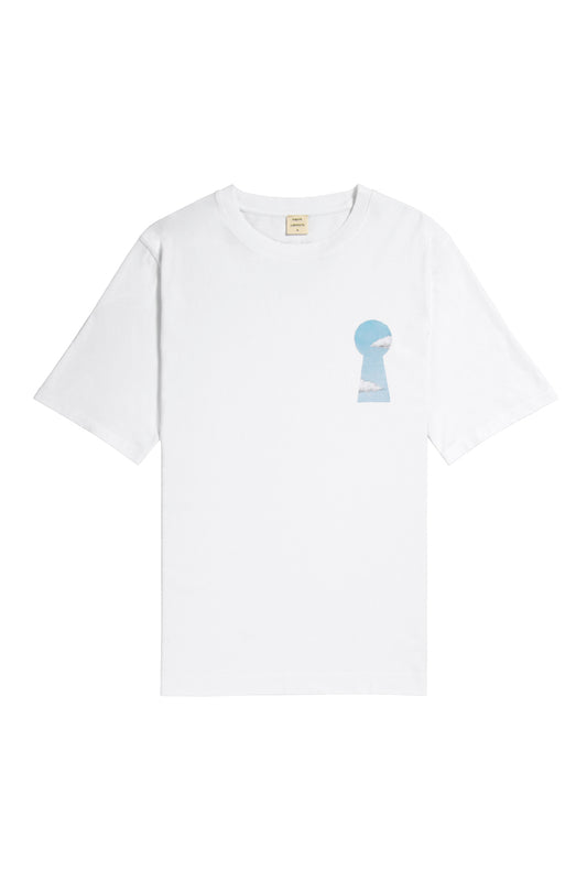 Kapok Comforts x MMB Keyhole Lounge Tee White