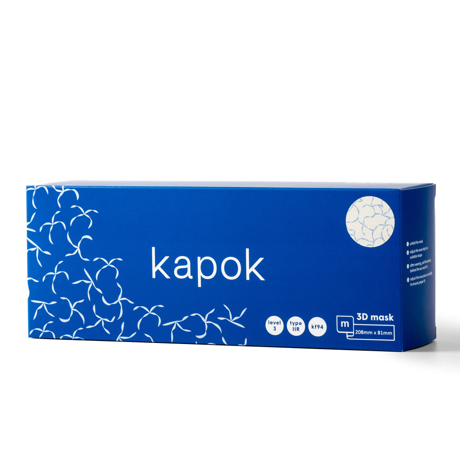kapok 3D Mask - All Over Kapok Ribbons